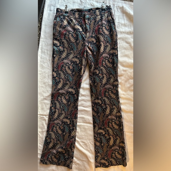 Ralph Lauren Pants - -Women's RRL Ralph Ralph Lauren Paisley Corduroy Pants Size 4